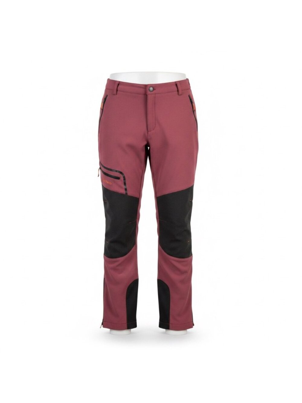 Postropaky Womens Pink Hiking Pants Short Fleece-Lined Elastic Waist Size 12